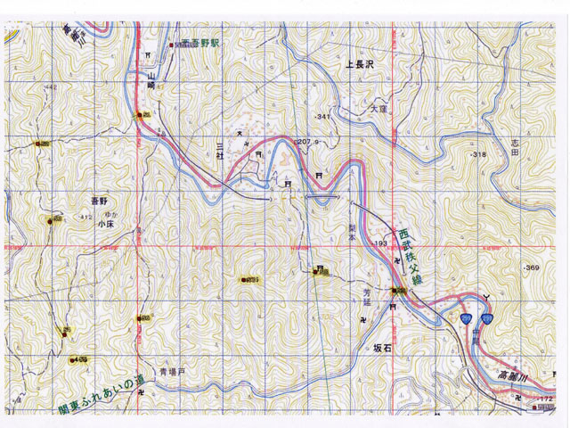 2021年11月 定例山行「読図 奥武蔵／吉田山・秩父御嶽山」