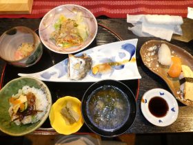 (『松の栄』蕎麦会席)