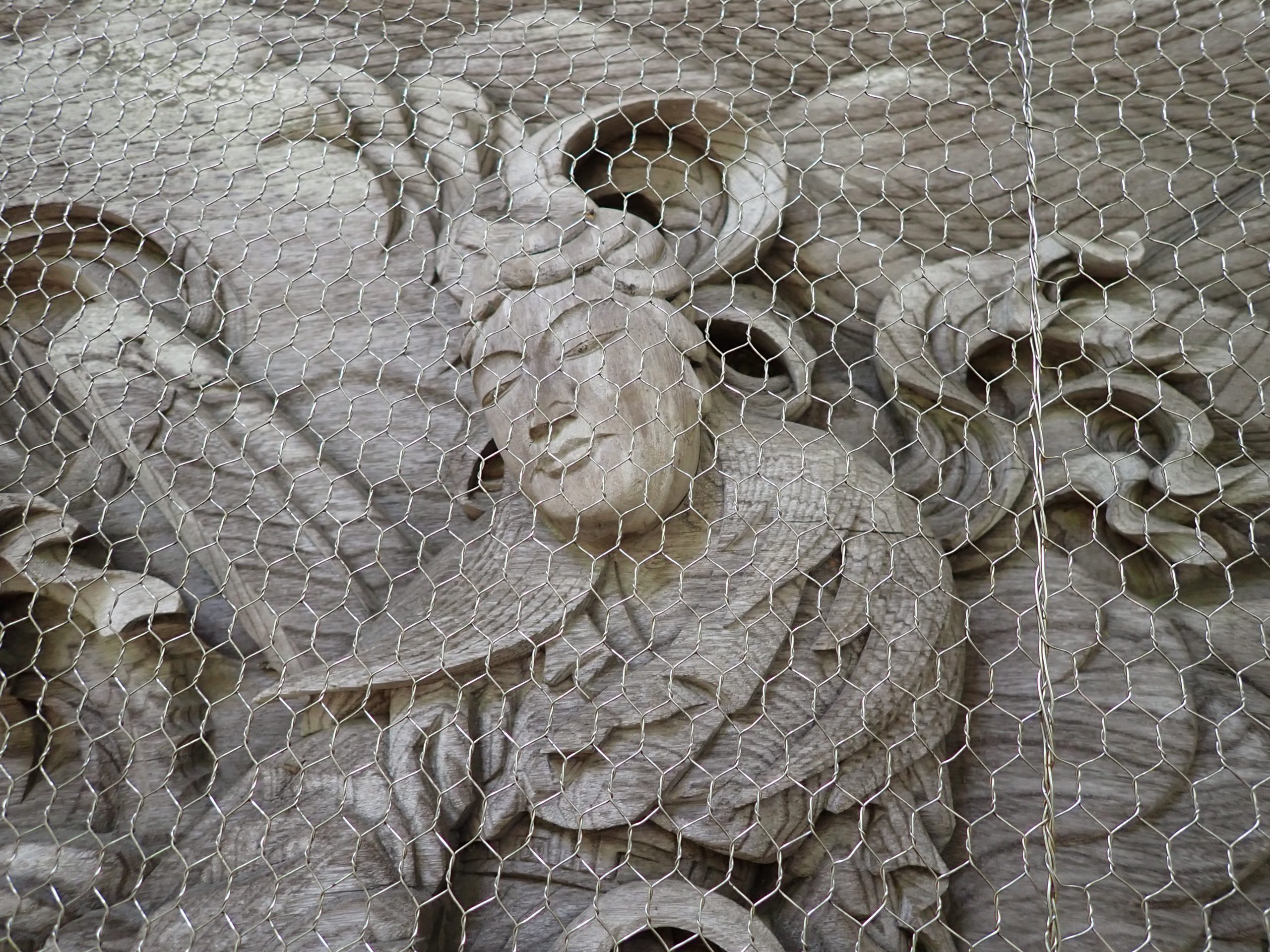 密蔵院護摩堂外壁装飾(四面)上越市文化財